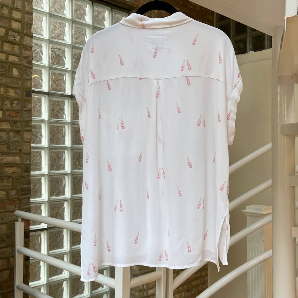 🔸Host Pick🔸Anthropologie | Rosé All Day silk top - Picture 9 of 11